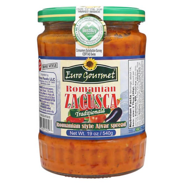 Appetizer Zacusca Romanian Ajvar – 19.05 oz (540gr)
